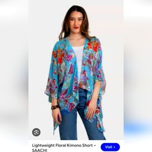 Saachi Floral Kimono Cardigan